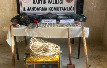 Ulus'ta Kaçak Kazıya Suçüstü: