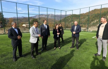 Vali Arslan'dan Ulus'ta Eğitim ve Yatırım Turu