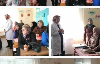 Yeşilyurt Köyü'nde Kadınlara Erken Teşhisin Önemi Anlatıldı