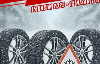 Zorunlu Kış Lastiği Uygulaması Başlıyor