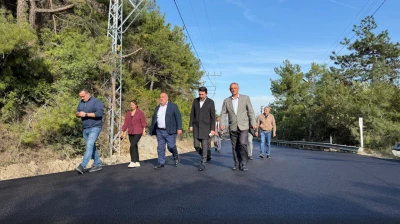 Amasra–Gömü Yolunda Çalışmalar Sürüyor