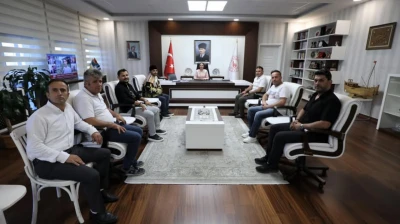 Güreş Ağalarından Vali Arslan'a ziyaret