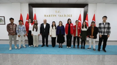 TEKNOFEST Finalistlerinden Vali Arslan'a Ziyaret