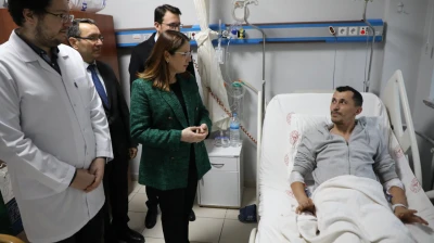 Vali Arslan'dan Geçmiş Olsun Ziyareti