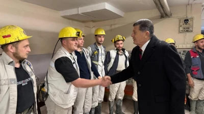Yalçınkaya Madencilerle Bir Araya Geldi