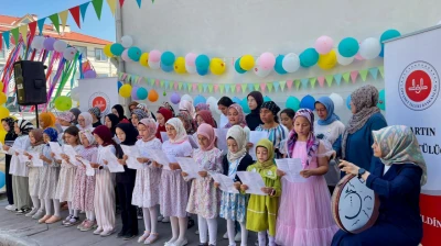 Yaz Kur'an Kursları final yapıyor