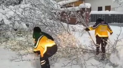 Zorlu Kış Şartlarında Hayat Kurtaran Müdahale