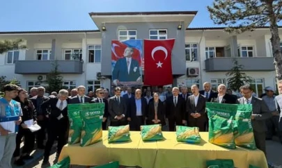 192 çiftçiye P hibeli tohum dağıtıldı