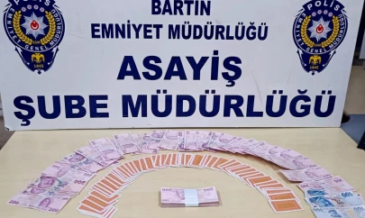 Bartın'da kumar operasyonu