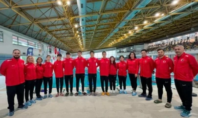 Bartınlı sporcular kampta