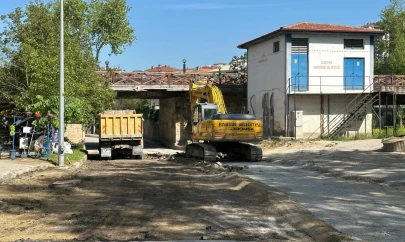 Kanlı Irmak Caddesi trafiğe kapatıldı