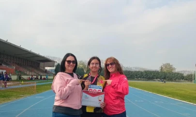 Nisanur'dan Atletizmde büyük başarı