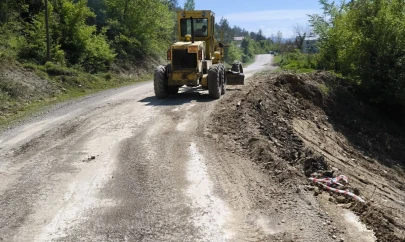 Özel İdare'den yol ve çevre düzenlemeleri
