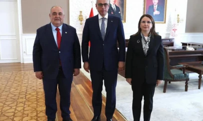 Sağlık Bakanı'nı ziyaret ettiler