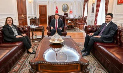 Vali Arslan'dan Bakan Tunç'a ziyaret
