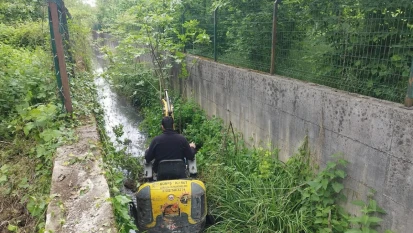 Derelerde taşkın riskine karşı önlem alınıyor