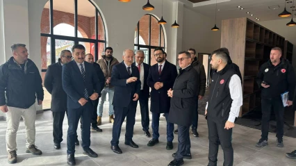 Bakan Yardımcısı Süver Millet Bahçesi'ni İnceledi