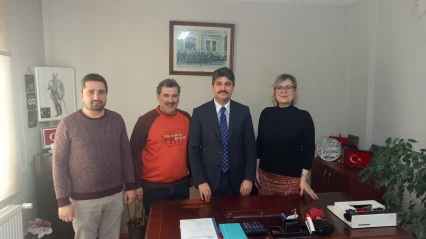 Karakaya'dan Gazeteciler Derneği'ne Tebrik Ziyareti