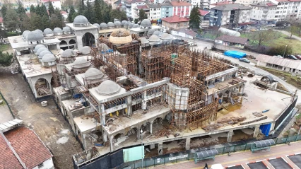 Merkez Camii ve Külliyesi İnşaatında Son Durum Masaya Yatırıldı