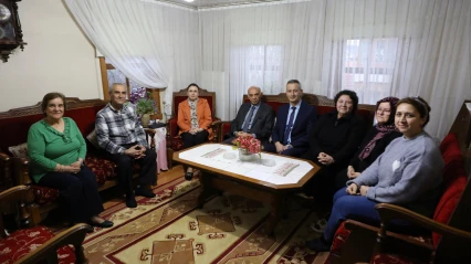 Vali Arslan, Bartın'ın Hafızası Çetin Asma'yı Ziyaret Etti