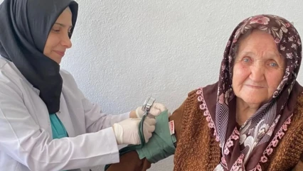 Sağlık Ekipleri Çamaltı, Çayır ve Çöpbey'de