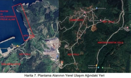 Amasra Tarlaağzı'nda Rıhtım ve Dalgakıran Projesi Askıya Çıktı