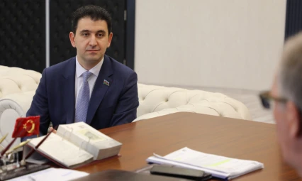 Azerbaycan Milletvekilinden Uzun'a ziyaret