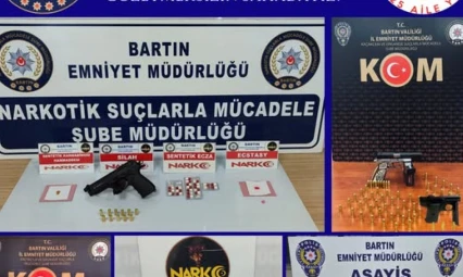Bartın Emniyeti suç ve suçlulara göz açtırmadı