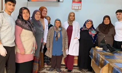 Bartın İl Sağlık'tan Köylere Sağlık Eli