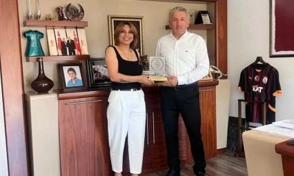Federasyondan Kalaycı'ya teşekkür plaketi