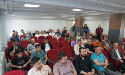 Hayvan nakliyesinde görevli personellere eğitim verildi