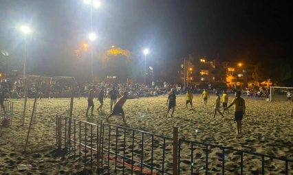 İnkumu'nda futbol ziyafeti