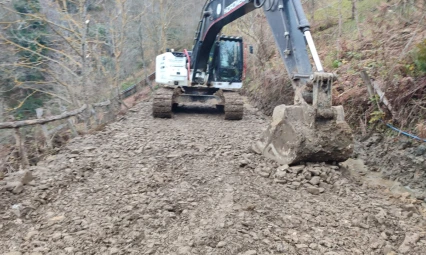 Köy Yolları Güvenli Hale Getiriliyor