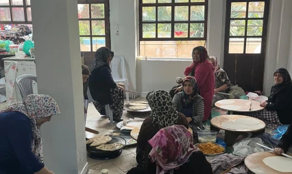 Kozcağız'da Filistin İçin Dayanışma Rüzgarı Esti