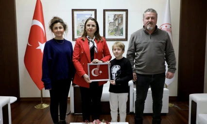 Küçük Alper'in Büyük Duruşu Valilikte Taçlandı