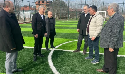 Kurtköy'de Halı Saha Tamamlandı, Yeni Projeler Yolda