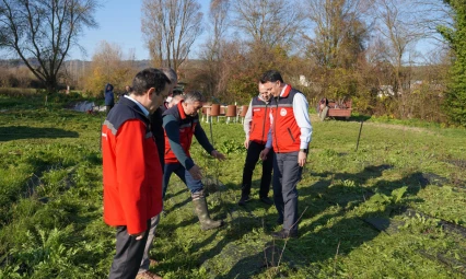 Şahne Köyündeki Bahçe Örnek Model Oldu