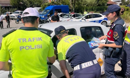 Trafik ekiplerince 12-19 Eylül'de 2 milyon 645 bin 136 araç denetlendi