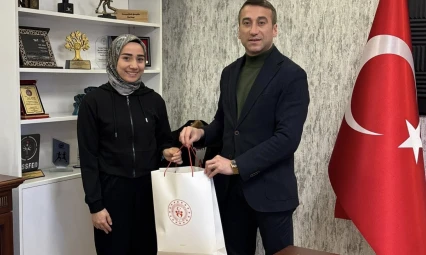 Türkiye Şampiyonu İrem Nur Uzun'dan Akkaş'a Ziyaret