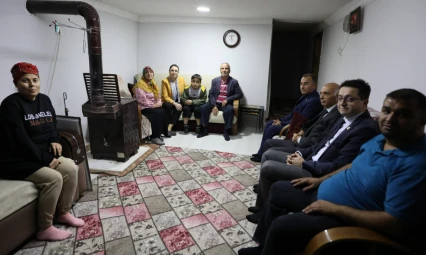 Vali Arslan'dan Tekin Ailesine Ziyaret