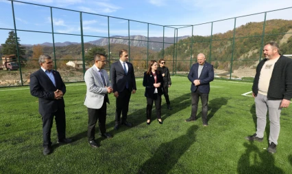 Vali Arslan'dan Ulus'ta Eğitim ve Yatırım Turu