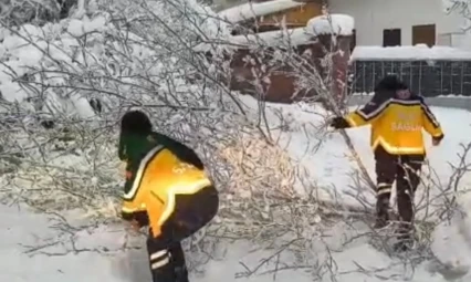 Zorlu Kış Şartlarında Hayat Kurtaran Müdahale