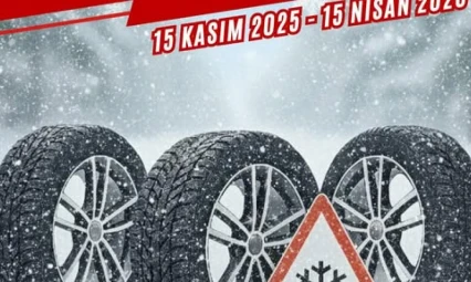 Zorunlu Kış Lastiği Uygulaması Başlıyor