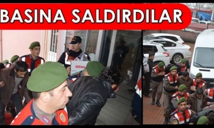 Hayvan hırsızlarının yakınları gazetecilere saldırdı