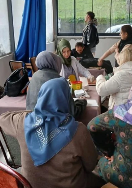 Büyük Kızılkum ve Beşköprü'ye Sağlık Taraması