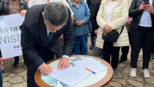 CAM VE BETON DUVARLARA KARŞI İMZA KAMPANYASI