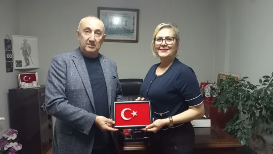 TÜED Bartın Şubesi'nden Hergün Gazetesi'ne Kutlama Ziyareti