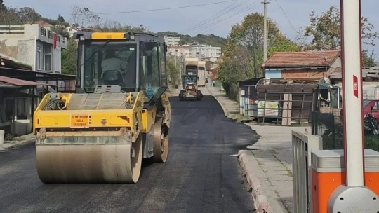Amasra Yolunda Asfalt Çalışmaları Tamamlandı