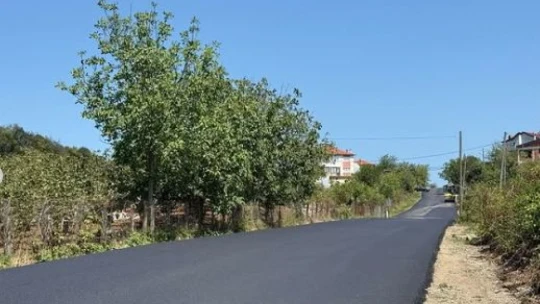 Amasra Yolunda Asfalt Çalışmaları Tamamlandı