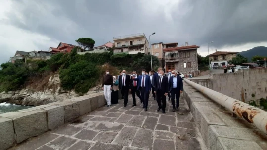 Tunç ve Çelik'ten Amasra çıkarması